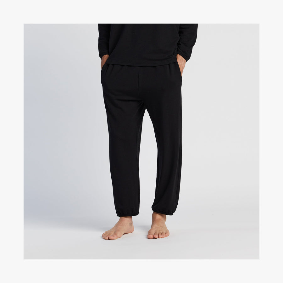 Black | Front view of Kyoto Pants in Black