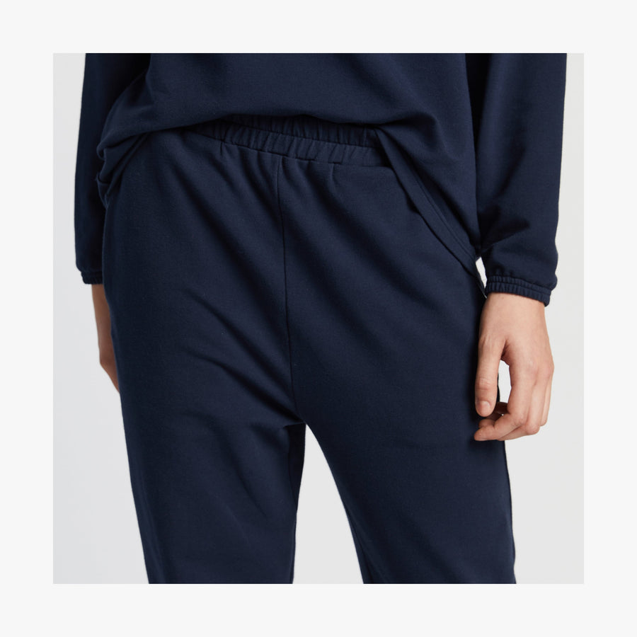 Navy | Waist view of Kyoto Pants in Navy