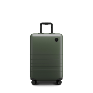 Front view of Carry-On Plus in Olive Green