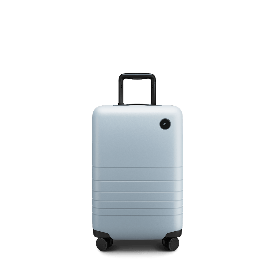 Blue Haze Scaled | Front view of Carry-On in Blue Haze
