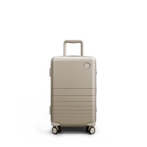 Champagne Scaled | Front view of Hybrid Carry-On in Champagne