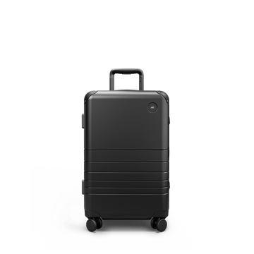 Front view of Hybrid Carry-On Plus in Obsidian