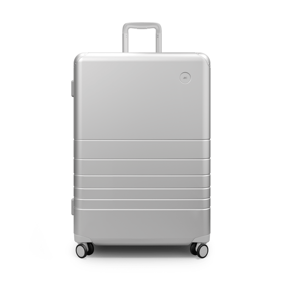 Silver Scaled | Front view of Hybrid Check-In Large in Silver