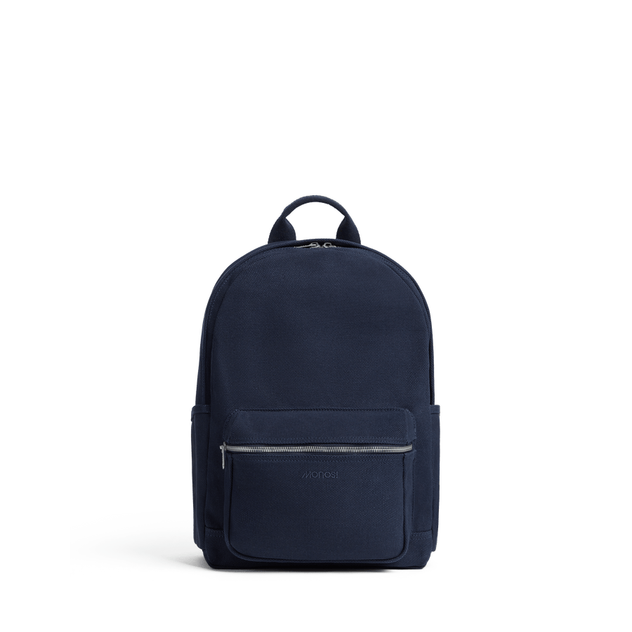 Abyss Blue Scaled | Front view of Gesso Backpack in Abyss Blue