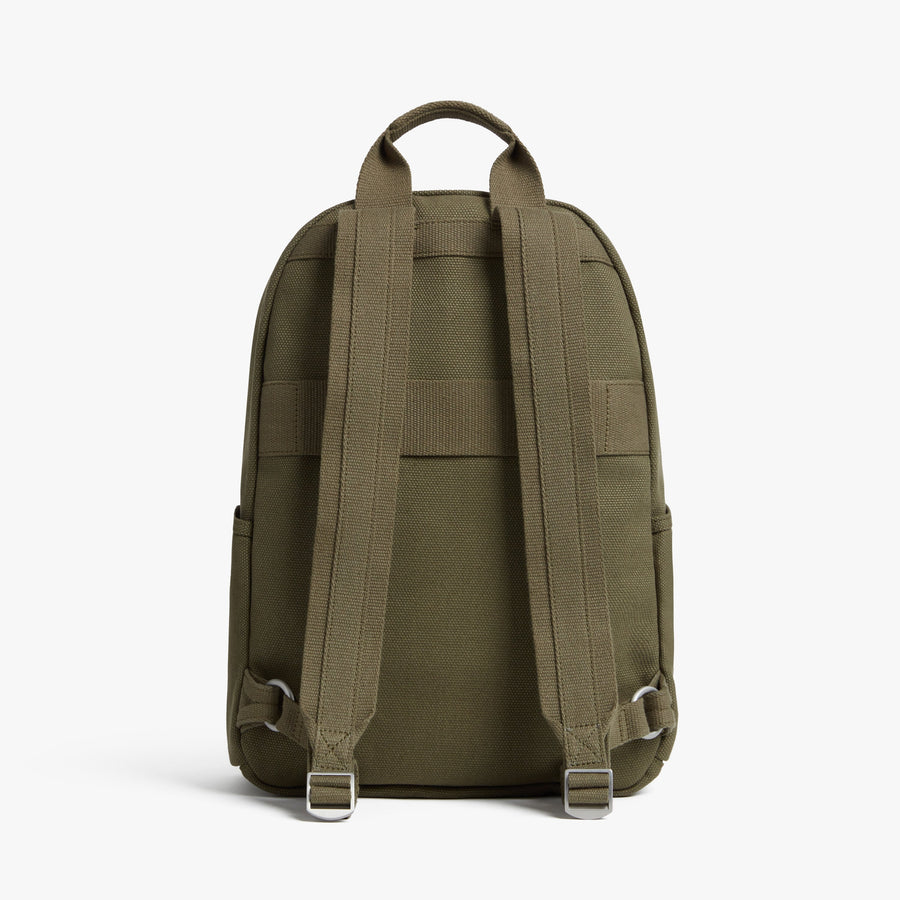 Moss | Back view of Gesso Backpack in Moss