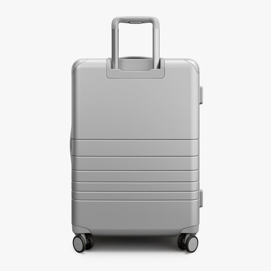 Silver | Back view of Hybrid Check-In Medium in Silver