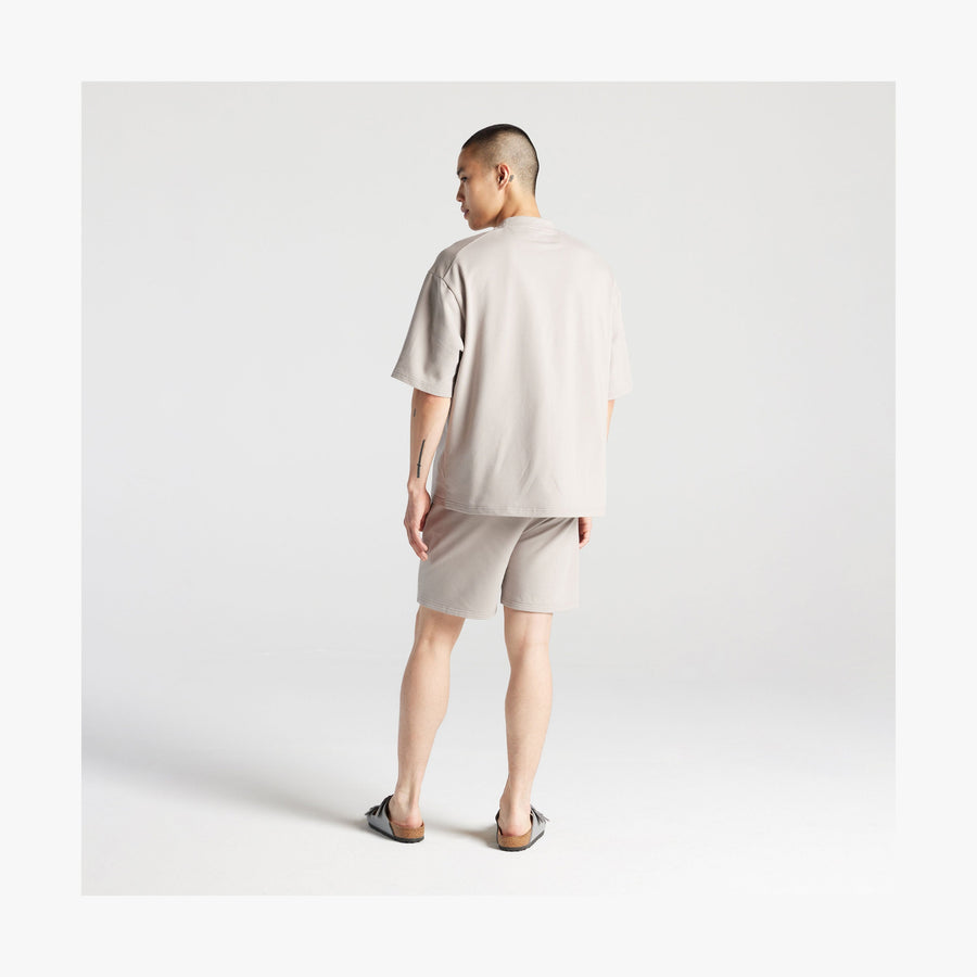 Mist | Full body back view of man in Kyoto Shorts in Mist