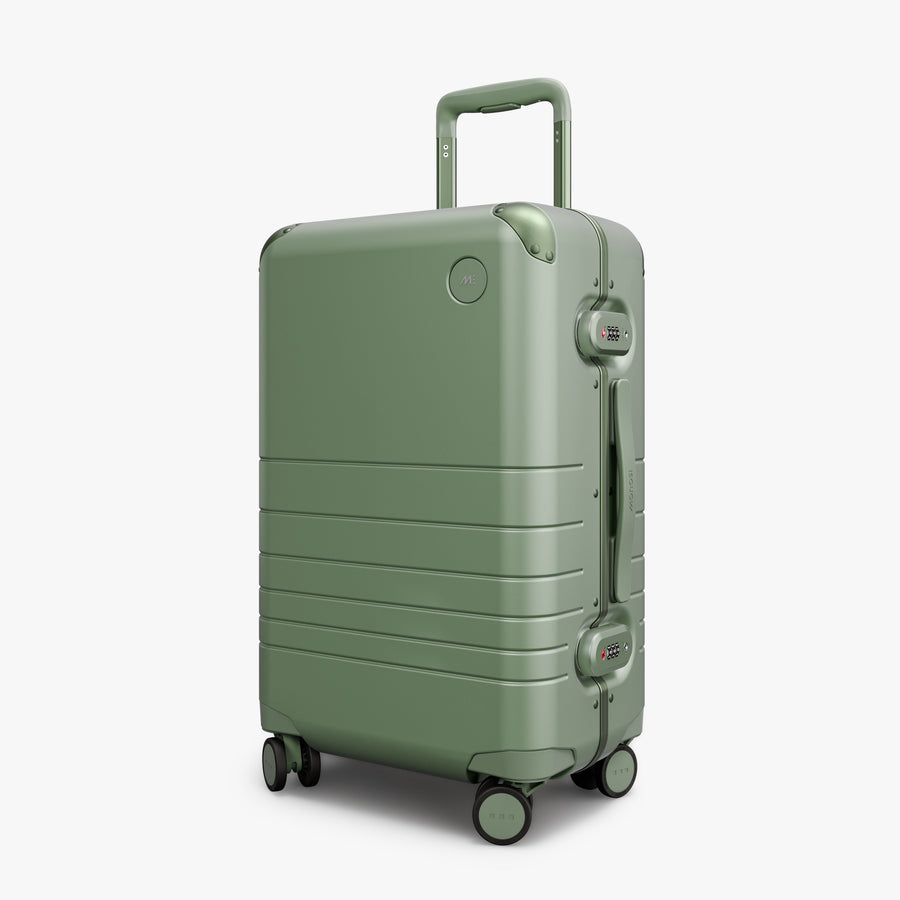 Mint | Angled view of Hybrid Carry-On in Mint