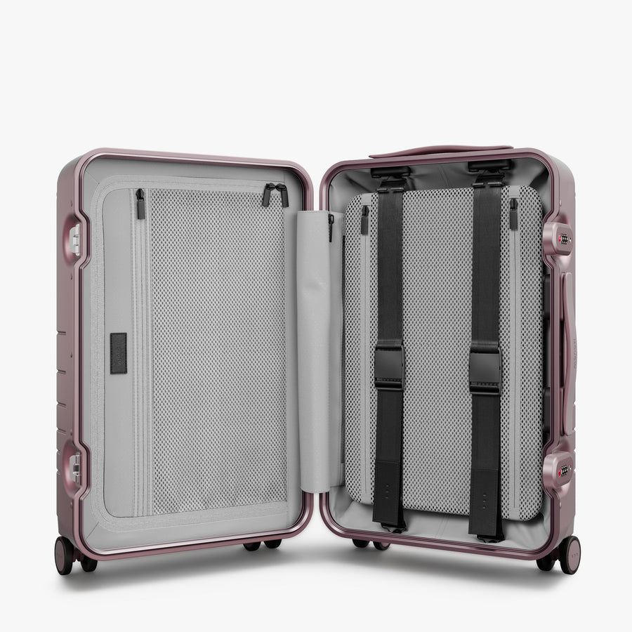 Orchid | Inside view of Hybrid Carry-On in Orchid