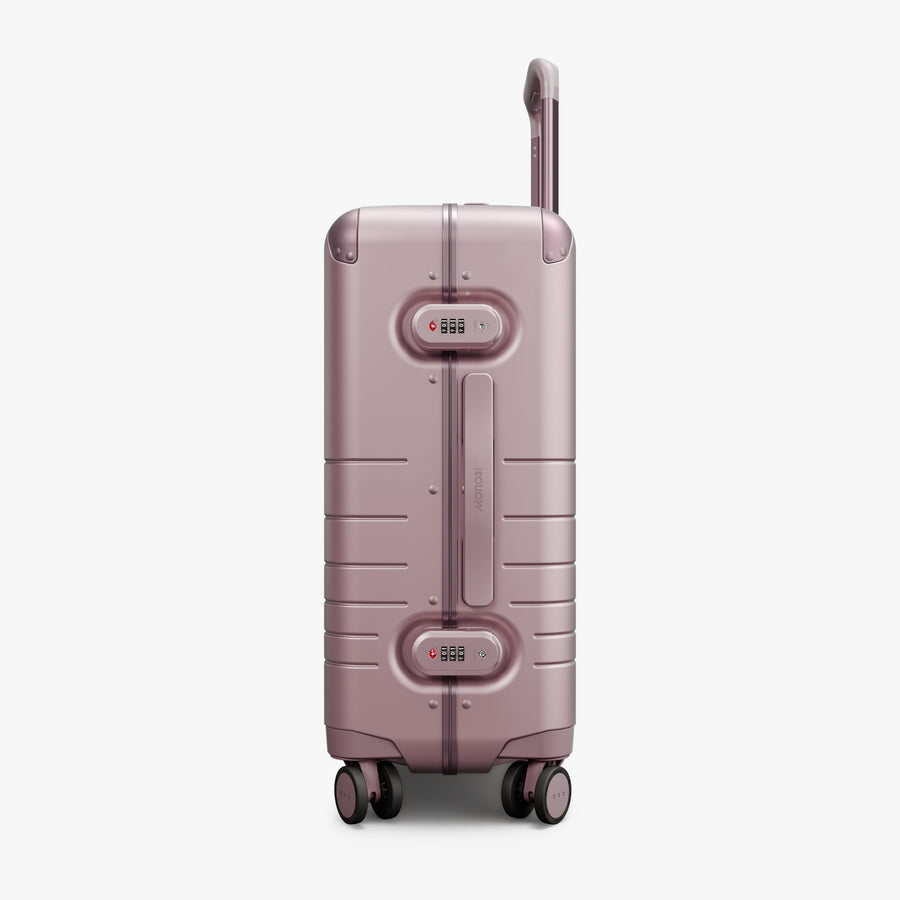 Orchid | Angled view of Hybrid Carry-On in Orchid