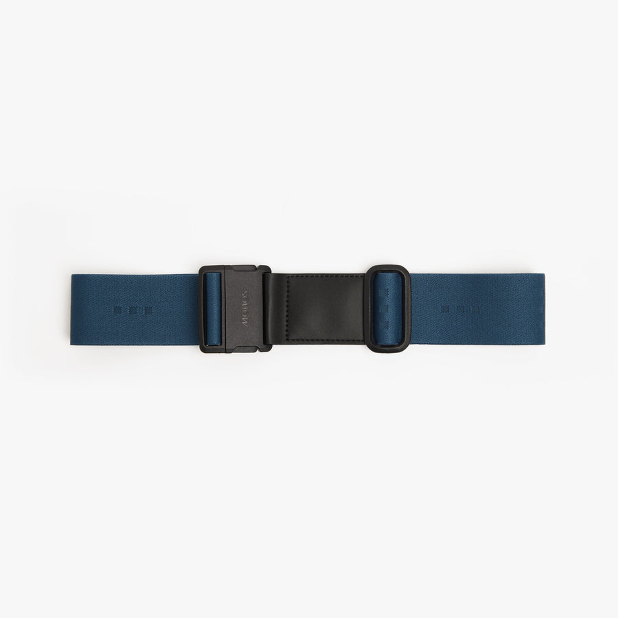 Ocean Blue | Front view of Luggage Strap in Ocean Blue