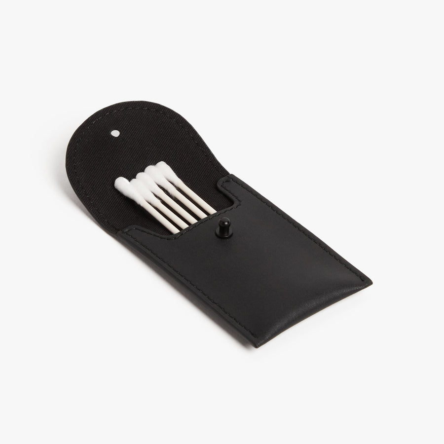 Carbon Black (Vegan Leather) | Metro Cosmetic case in Carbon Black