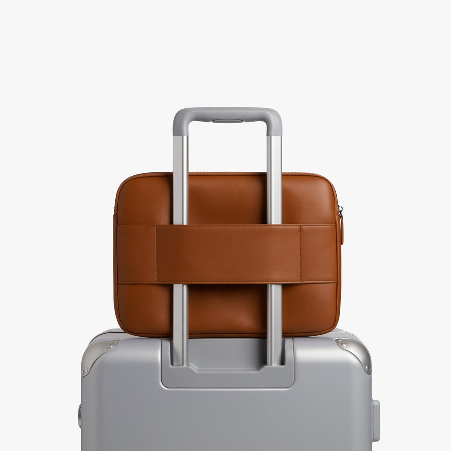 14-inch / Mahogany (Vegan Leather) | Metro Laptop Sleeve in Mahogany