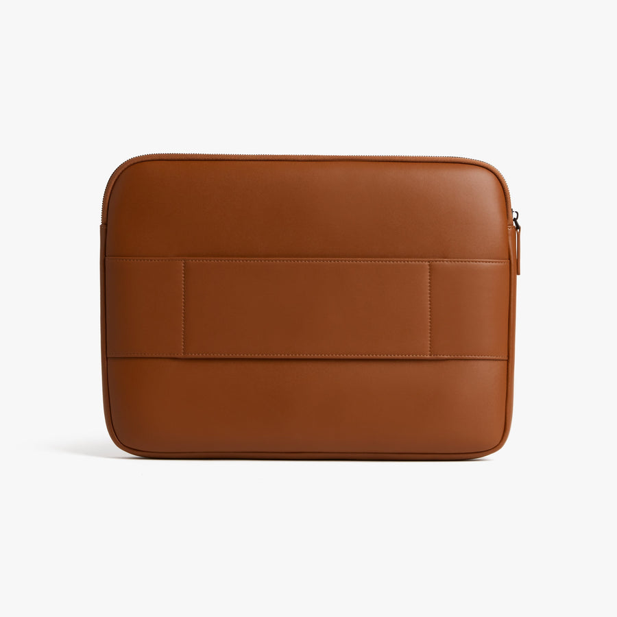 16-inch / Mahogany (Vegan Leather) | Metro Laptop Sleeve in Mahogany