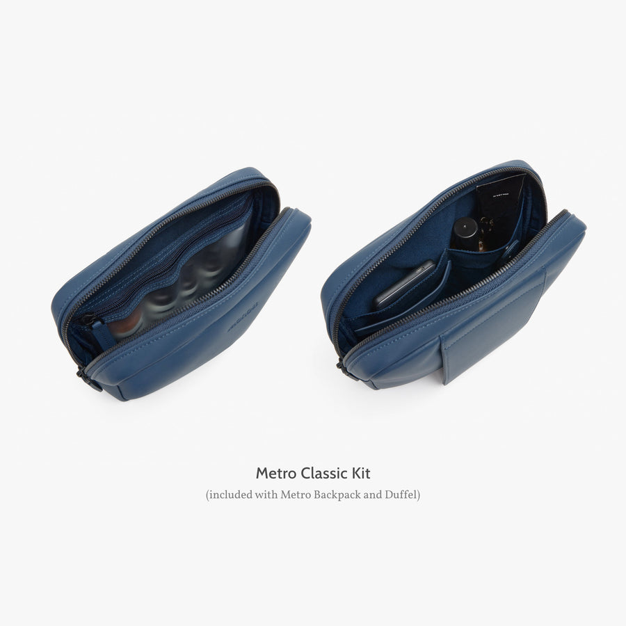 Oxford Blue | Metro Classic Kit included with Metro Backpack and Duffel in Oxford Blue