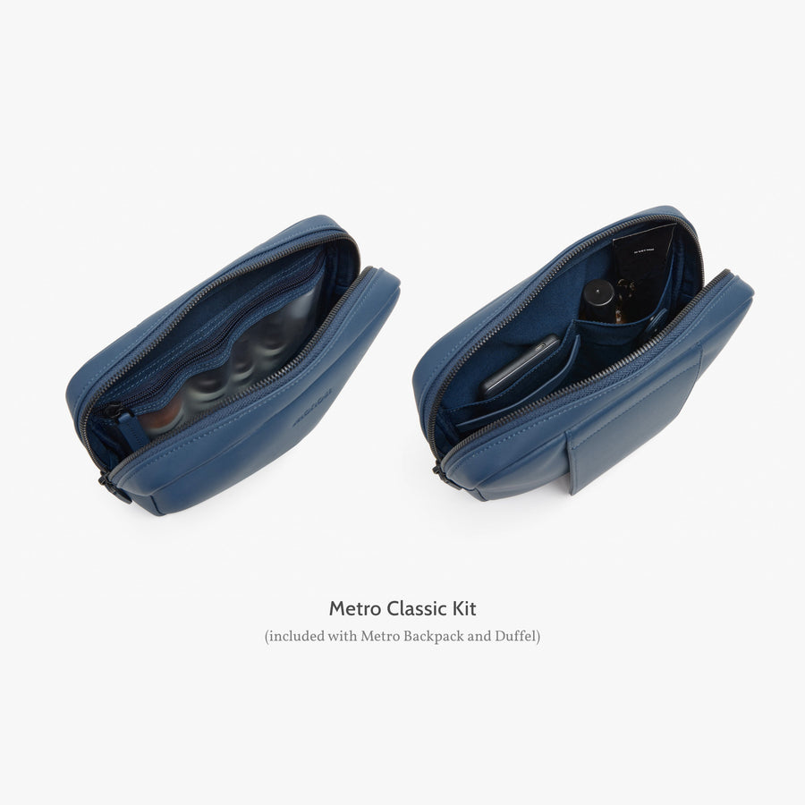 Oxford Blue | Metro Classic Kit included with Metro Backpack and Duffel in Oxford Blue