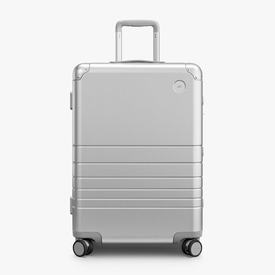 Aluminum Check-In Medium – Aspen Silver