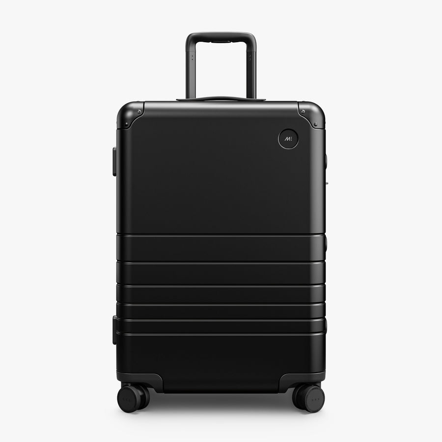 Aluminum Check-In Medium – Caviar Black