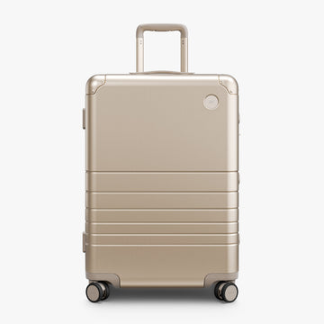 Aluminum Check-In Medium – Champagne Gold