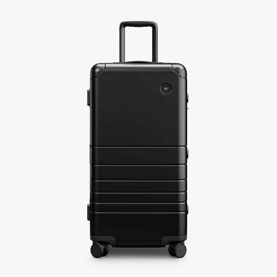 Aluminum Check-In Trunk Large – Caviar Black