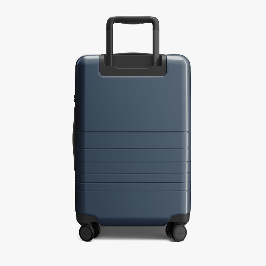 Arles Blue (Glossy) | Back view of Carry-On Pro Plus in Arles Blue