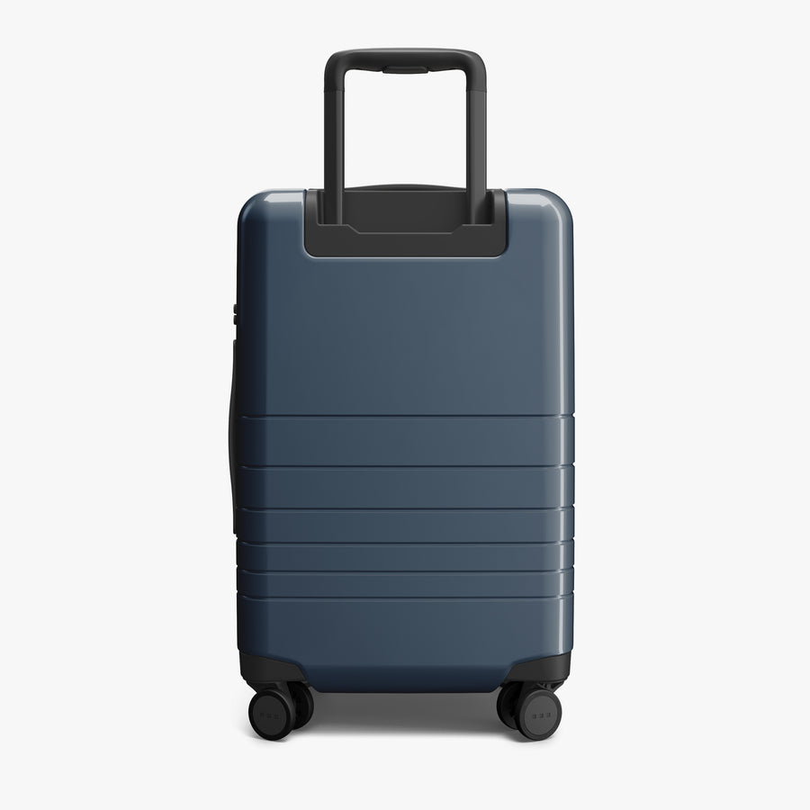 Arles Blue (Glossy) | Back view of Carry-On Pro in Arles Blue