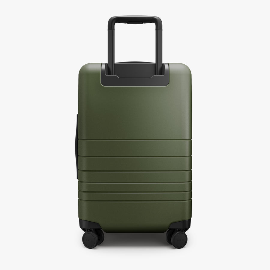 Olive Green | Back view of Expandable Carry-On Pro in Olive Green