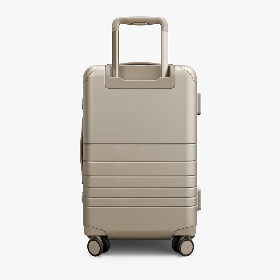 Champagne | Back view of Hybrid Carry-On in Champagne