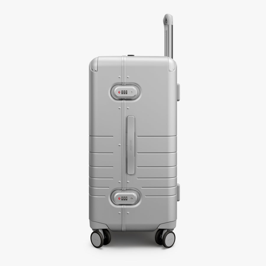 Silver | Side view of Hybrid Trunk Medium in Silver