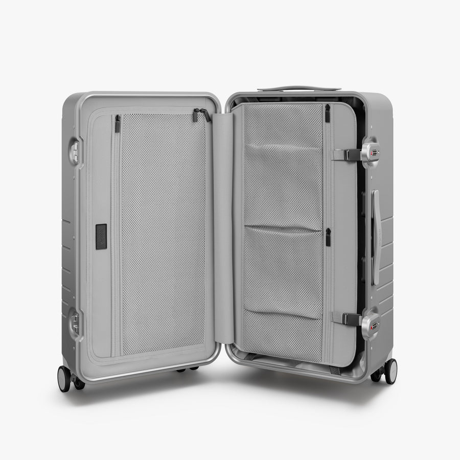 Silver | Inside view of Hybrid Trunk Medium in Silver