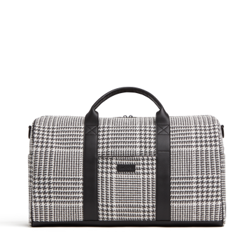 Front view of Metro Carry-All Duffel in Houndstooth Check