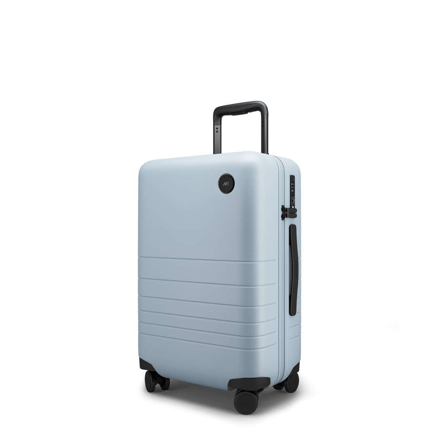 Blue Haze Hover | Angle view of Carry-On Plus in Blue Haze