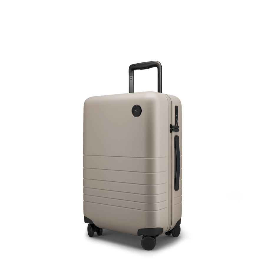 Desert Taupe Hover | Angle view of Carry-On Plus in Desert Taupe