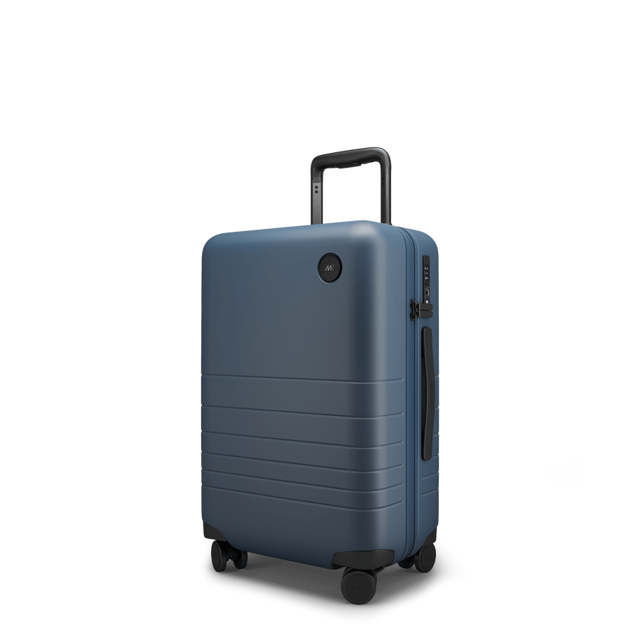 Ocean Blue Hover | Angle view of Carry-On Plus in Ocean Blue