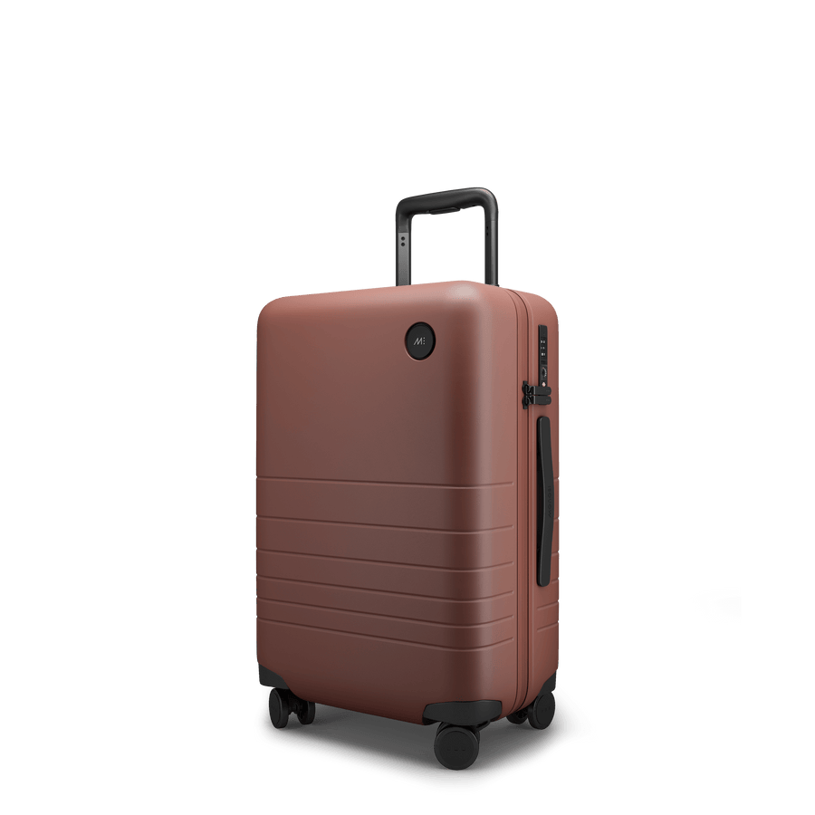 Terracotta Hover | Angle view of Carry-On Plus in Terracotta