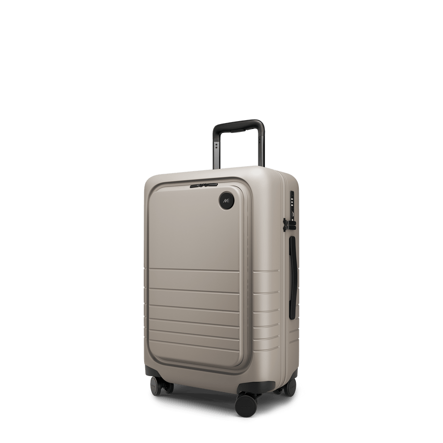 Desert Taupe Hover | Angle view of Carry-On Pro in Desert Taupe