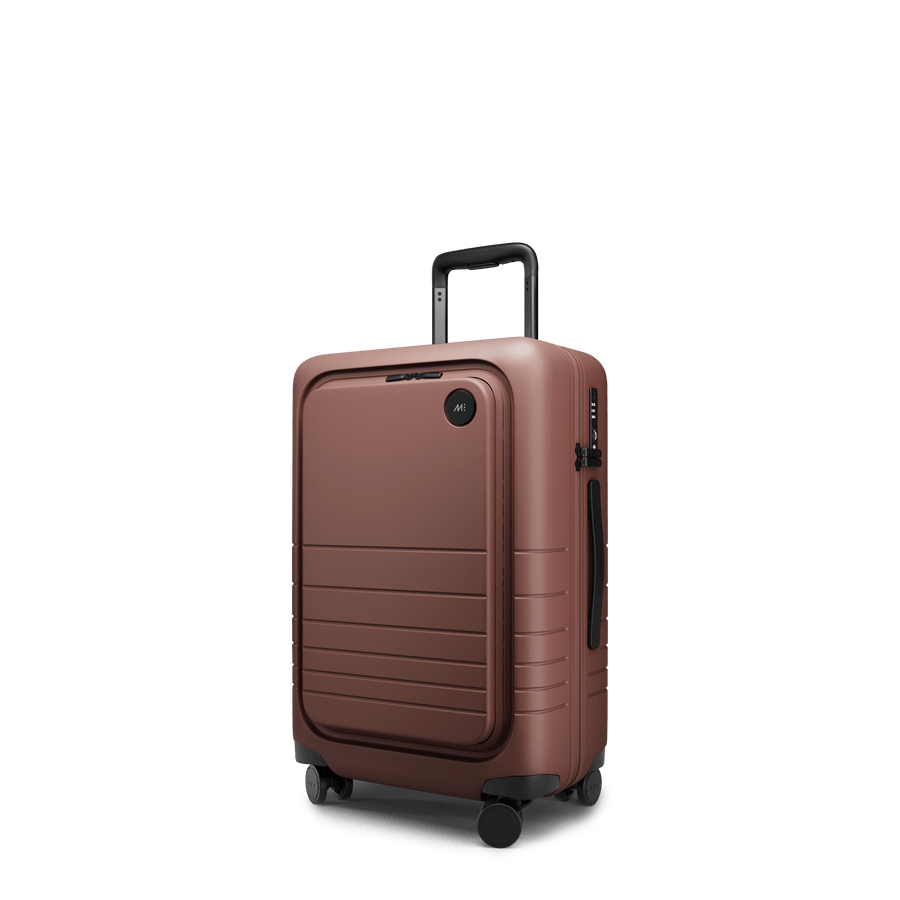 Terracotta Hover | Angle view of Carry-On Pro in Terracotta