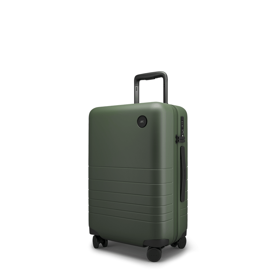 Olive Green Hover | Angle view of Carry-On in Olive Green