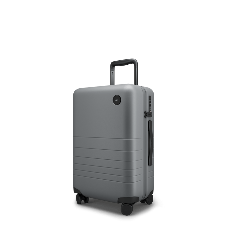 Storm Grey Hover | Angle view of Carry-On in Storm Grey