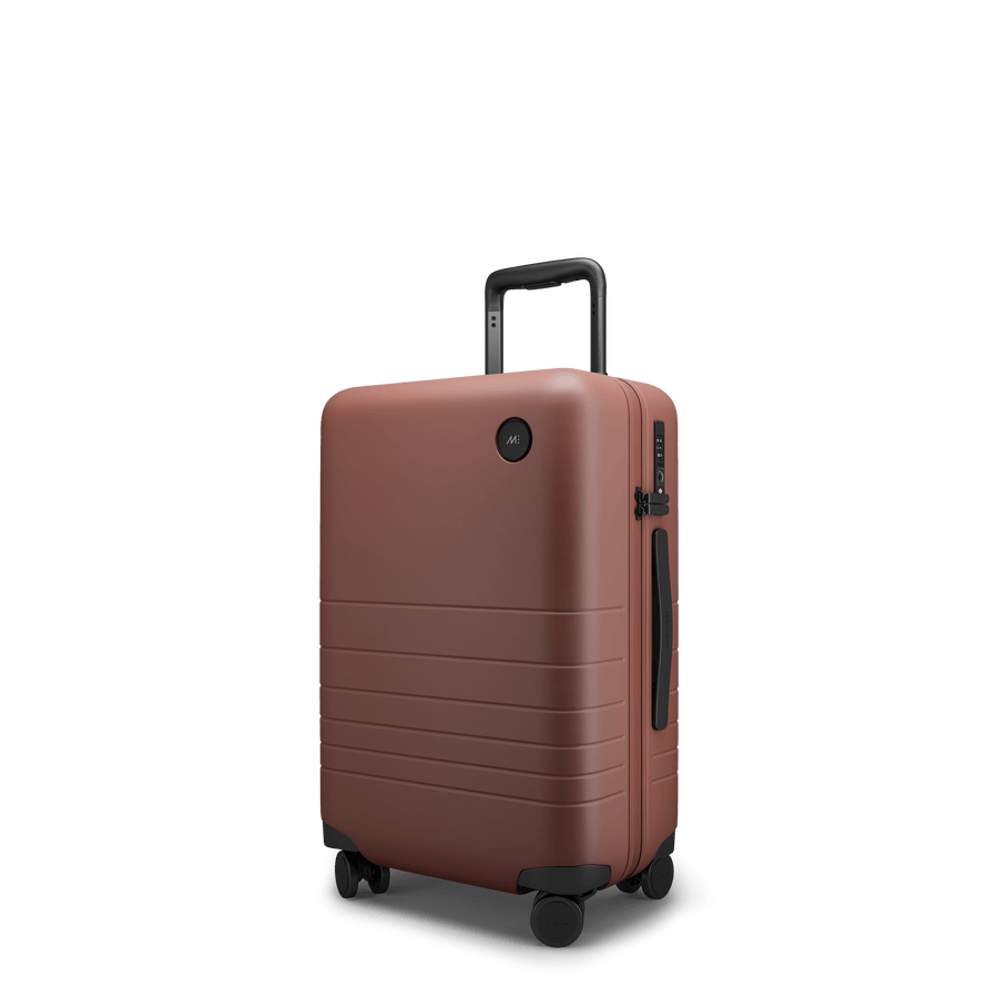 Terracotta Hover | Angle view of Carry-On in Terracotta