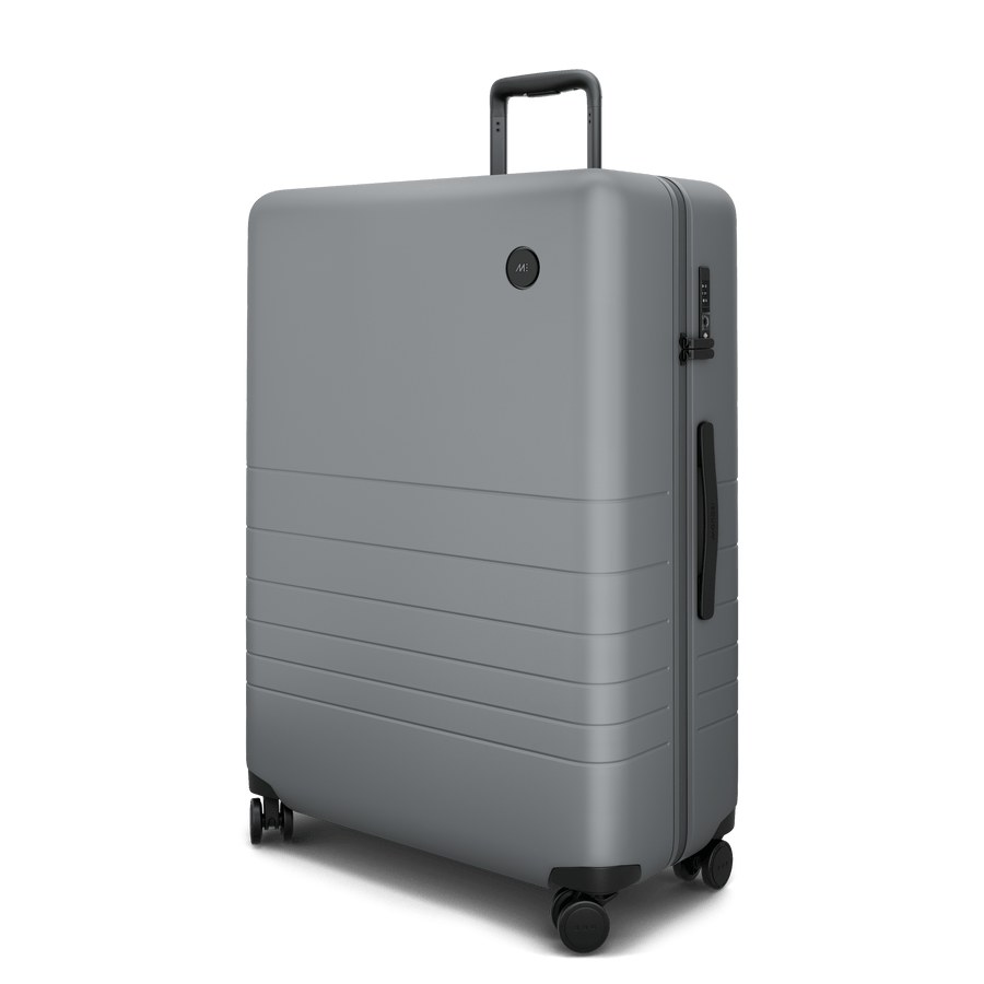 Storm Grey Hover | Angle view of Check-In Large in Storm Grey