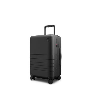 Angle view of Expandable Carry-On in Midnight Black