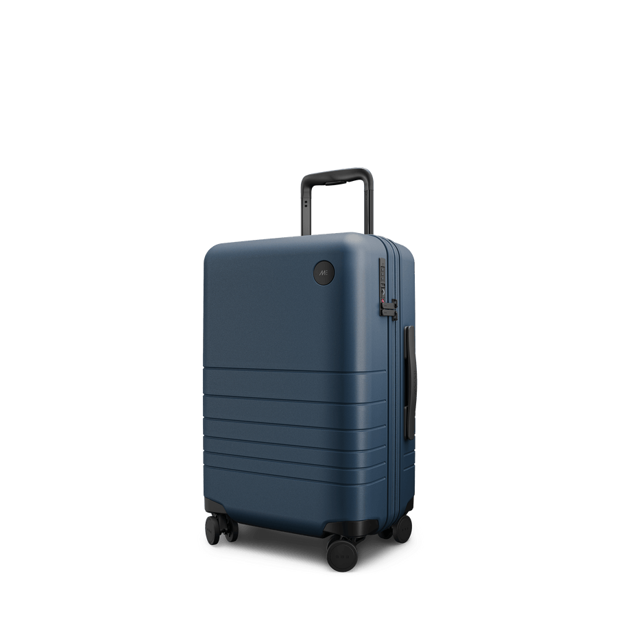 Ocean Blue Scaled | Angle view of Expandable Carry-On  in Ocean Blue