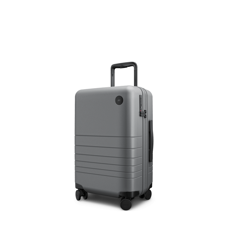 Storm Grey Scaled | Angle view of Expandable Carry-On in Storm Grey