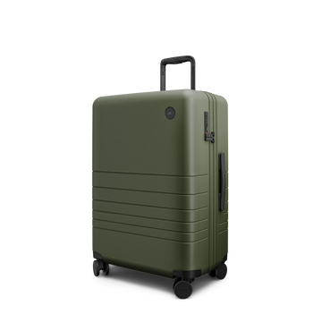 Angle view of Expandable Check-In Medium in Olive Green