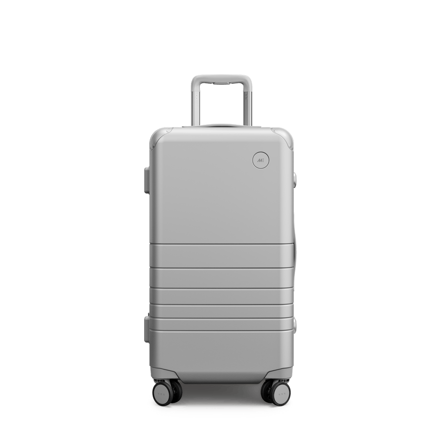 Silver Scaled | Front view of Hybrid Trunk Medium in Silver