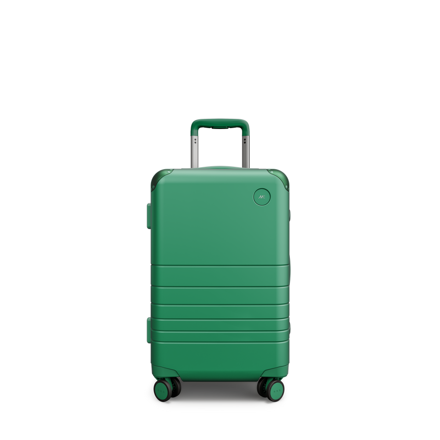 Jungle Green Scaled | Front view of Hybrid Carry-On in Jungle Green
