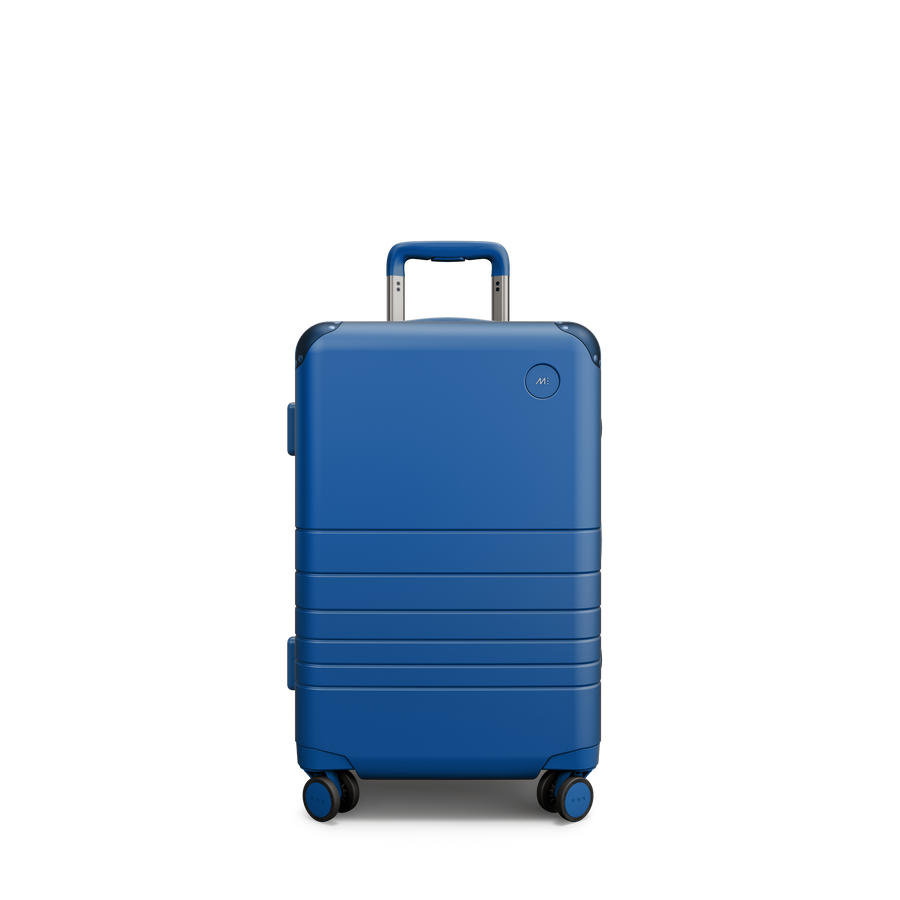 Coastal Blue Scaled | Front view of Hybrid Carry-On Plus in Coastal Blue