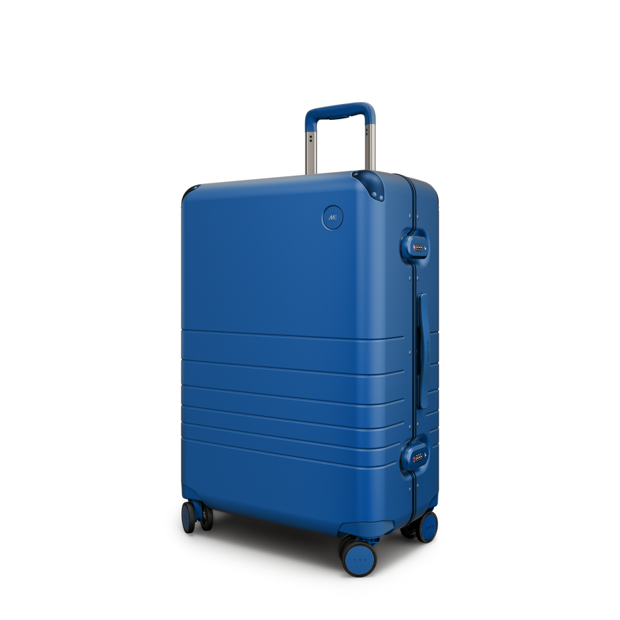 Coastal Blue Hover | Angle view of Hybrid Check-In Medium in Coastal Blue