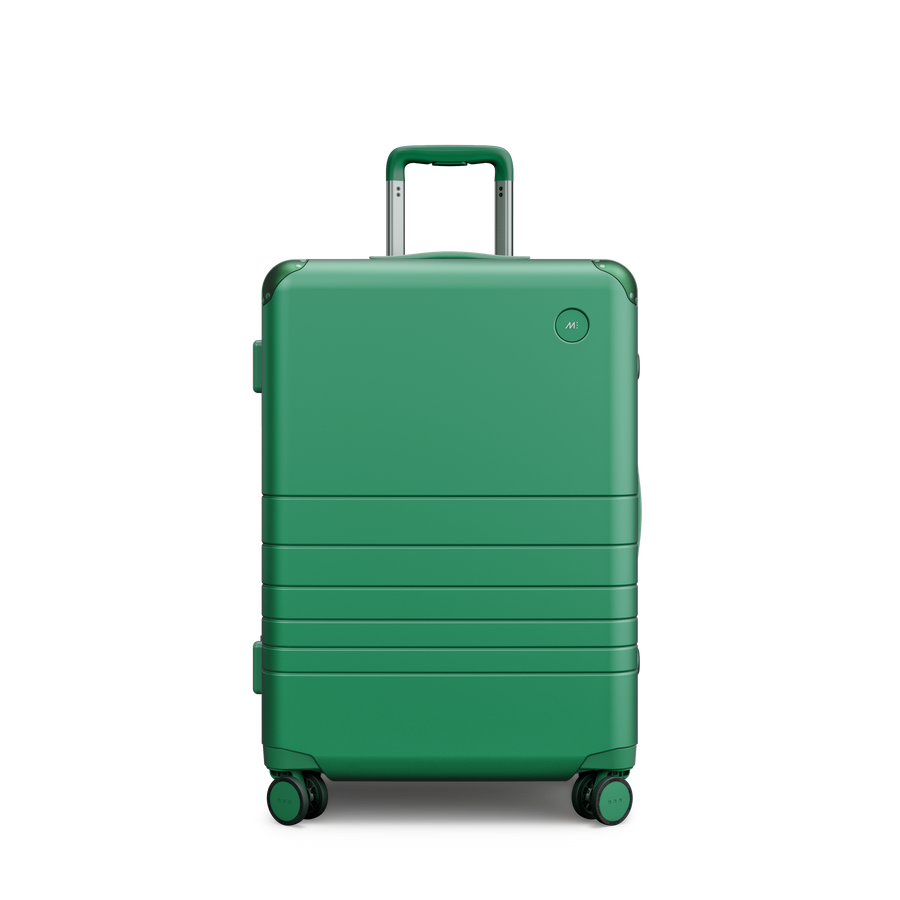 Jungle Green Scaled | Front view of Hybrid Check-In Medium in Jungle Green